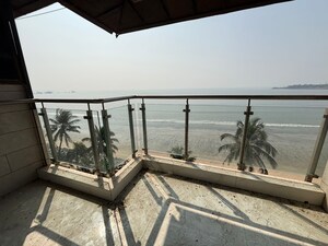 Balcony in 2 BHK Apartment at Ganga Bhavan, Versova – for Rent