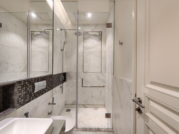 Kitchen in 2 BHK Apartment at Bhartiya Leela Residences, Thanisandra Main Road – for Rent