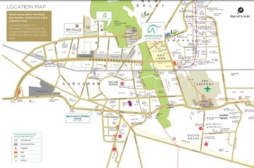 5 BHK Apartment – Map Location View at Experion Windchants, Sector 112 - for Sale