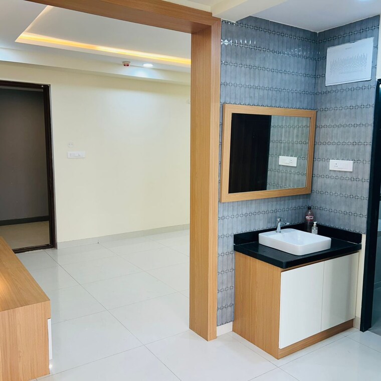 Kitchen, my-home-sayuk 2 Bedroom 1355 Sq.Ft. Apartment In Nallagandla Hyderabad 9713213