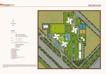 Master Plan in 3.5 BHK Apartment at Conscient Heritage Max, Sector 102 – for Sale