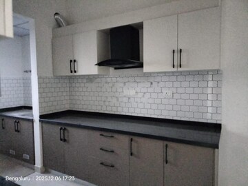 Kitchen in 2 BHK Apartment at Puravankara Purva Atmosphere, Thanisandra Main Road – for Rent