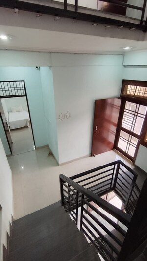 Staircase in 1 RK Independent House at Tikaitganj – for Rent