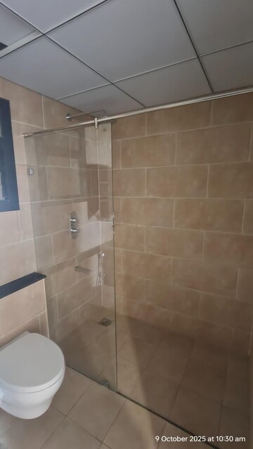 Bathroom in 2 BHK Apartment at Puravankara Purva Atmosphere, Thanisandra Main Road – for Rent