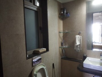 Bathroom in 3 BHK Apartment at Adani Group Western Heights, Andheri West – for Sale