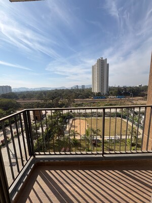 Balcony in 3 BHK Apartment at Runwal My City Phase II Cluster 05, Usarghar Gaon – for Sale