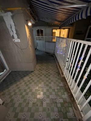 Balcony in 1 BHK Apartment at Lodha Amara, Kolshet Road – for Rent