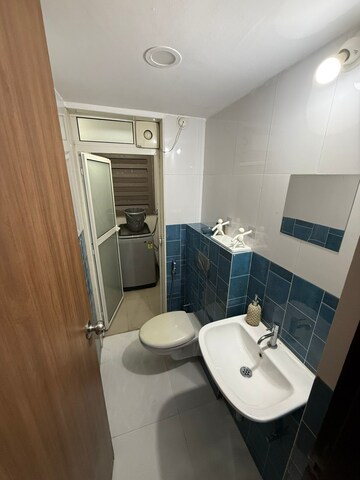 Bathroom in 1 BHK Apartment at Lodha Amara, Kolshet Road – for Rent