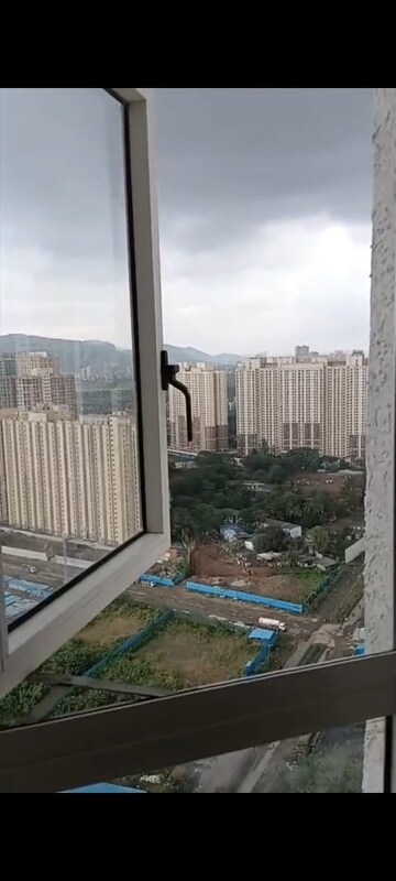 Balcony in 2 BHK Apartment at Lodha Amara, Kolshet Road – for Rent