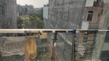 Balcony in 2 BHK Builder Floor at Tarika CGHS, Sector 43 – for Rent