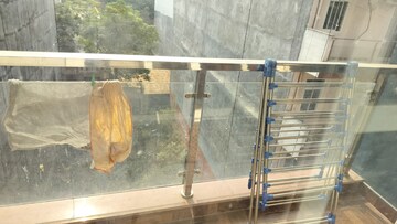 Balcony in 2 BHK Builder Floor at Tarika CGHS, Sector 43 – for Rent