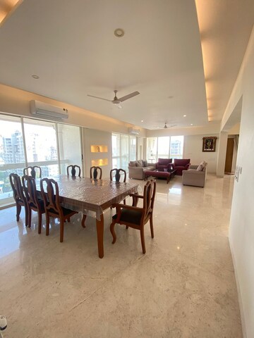 Living Room in 3 BHK Apartment at Shimira Apartment, Khar West – for Rent