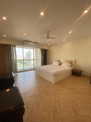 Bedroom in 3 BHK Apartment at Shimira Apartment, Khar West – for Rent