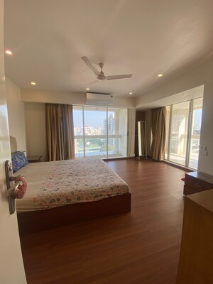 Bedroom in 3 BHK Apartment at Shimira Apartment, Khar West – for Rent