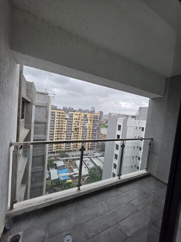 Balcony in 2 BHK Apartment at Unique Youtopia, Kharadi – for Rent