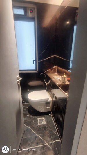 Bathroom in 4 BHK Apartment at Lodha Trump Tower, Worli – for Rent