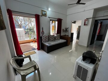 Master Bedroom in 1 BHK Apartment at Varma Fortune House, Kharadi – for Rent