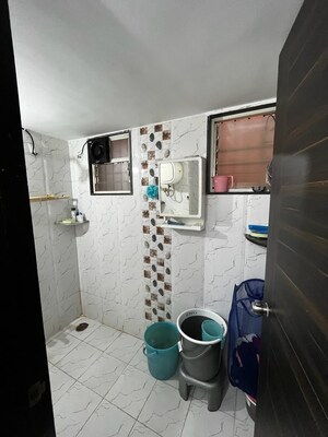 Bathroom in 1 BHK Apartment at Varma Fortune House, Kharadi – for Rent