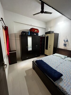 Bedroom in 1 BHK Apartment at Varma Fortune House, Kharadi – for Rent