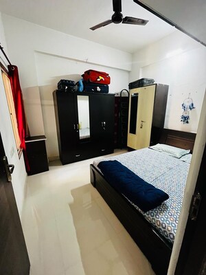 Bedroom in 1 BHK Apartment at Varma Fortune House, Kharadi – for Rent