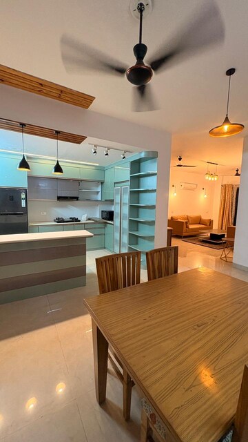 Kitchen in 3.5 BHK Apartment at Shalimar Belvedere Court, Gomti Nagar – for Rent