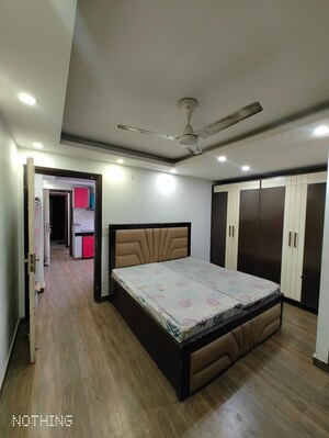 Bedroom in 1 BHK Builder Floor at Saket – for Rent
