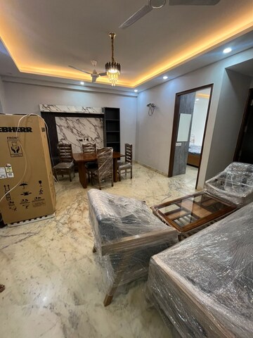 Living Room in 3 BHK Builder Floor at Sector 55 – for Rent