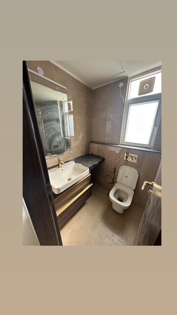 Bathroom in 3 BHK Apartment at Smart World Orchard, Sector 61 – for Rent