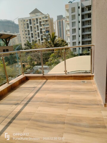 Balcony in 2 BHK Apartment at Goel Ganga Acropolis, Baner – for Rent