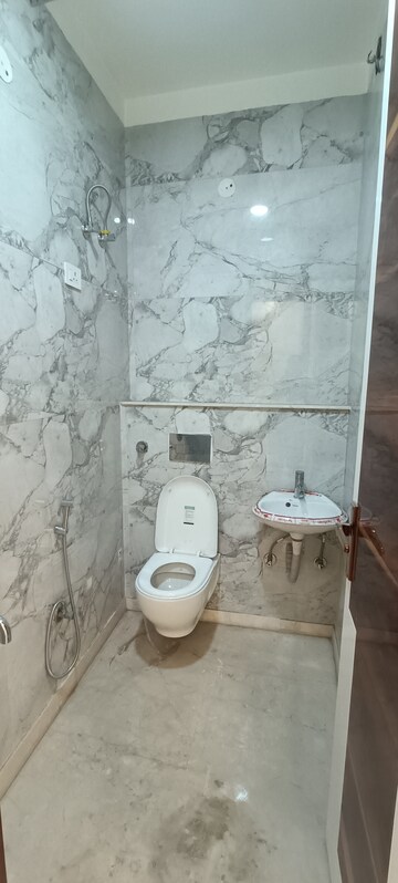 Bathroom in 3 BHK Builder Floor at Rohini Sector 8 – for Sale