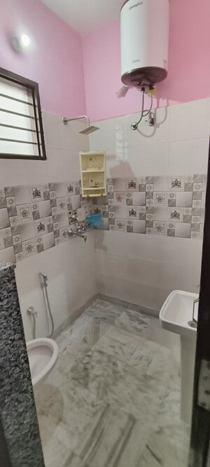 Bathroom in 2 BHK Independent House at Aerocity – for Rent