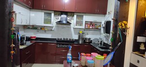 Kitchen in 2 BHK Apartment at Suncity Gloria Apartments, Sarjapur Road – for Rent