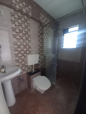 Bathroom in 2 BHK Apartment at Nyati Equatorial II, Bavdhan – for Rent