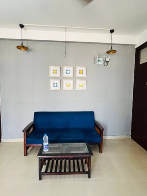 Living Room in 2 BHK Apartment at Saket – for Rent