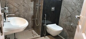 Bathroom in 2.5 BHK Apartment at Lodha Parkside, Worli – for Rent