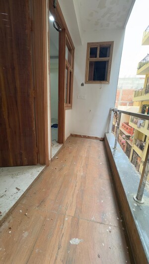 Balcony in 3 BHK Builder Floor at Chattarpur – for Rent