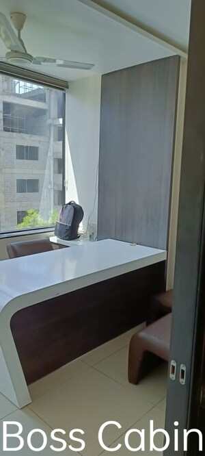 Bathroom in  Office Space at Shilp Arista, Bodakdev – for Rent