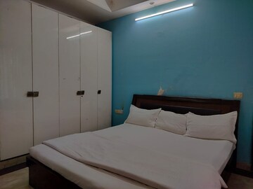 Bedroom in 4 BHK Builder Floor at Jasola Vihar – for Rent