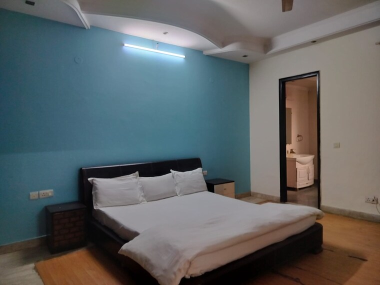 Bedroom, jasola vihar 4 Bedroom 325 Sq.Ft. Builder Floor In Jasola Vihar Delhi 9713753