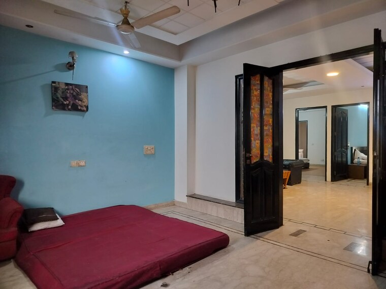 Bedroom, jasola vihar 4 Bedroom 325 Sq.Ft. Builder Floor In Jasola Vihar Delhi 9713753