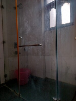 Bathroom in 4 BHK Builder Floor at Jasola Vihar – for Rent