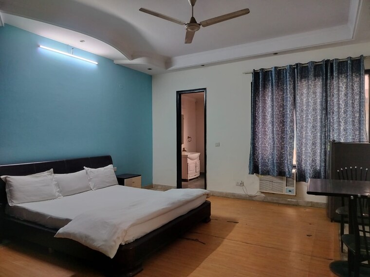 Bedroom, jasola vihar 4 Bedroom 325 Sq.Ft. Builder Floor In Jasola Vihar Delhi 9713753