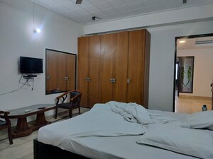 Bedroom in 4 BHK Builder Floor at Jasola Vihar – for Rent