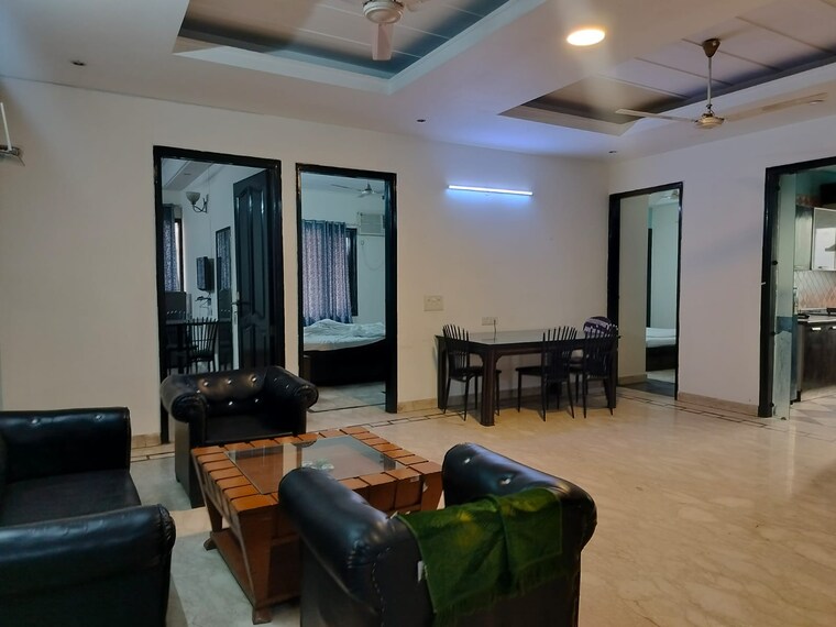 Living Room, jasola vihar 4 Bedroom 325 Sq.Ft. Builder Floor In Jasola Vihar Delhi 9713753