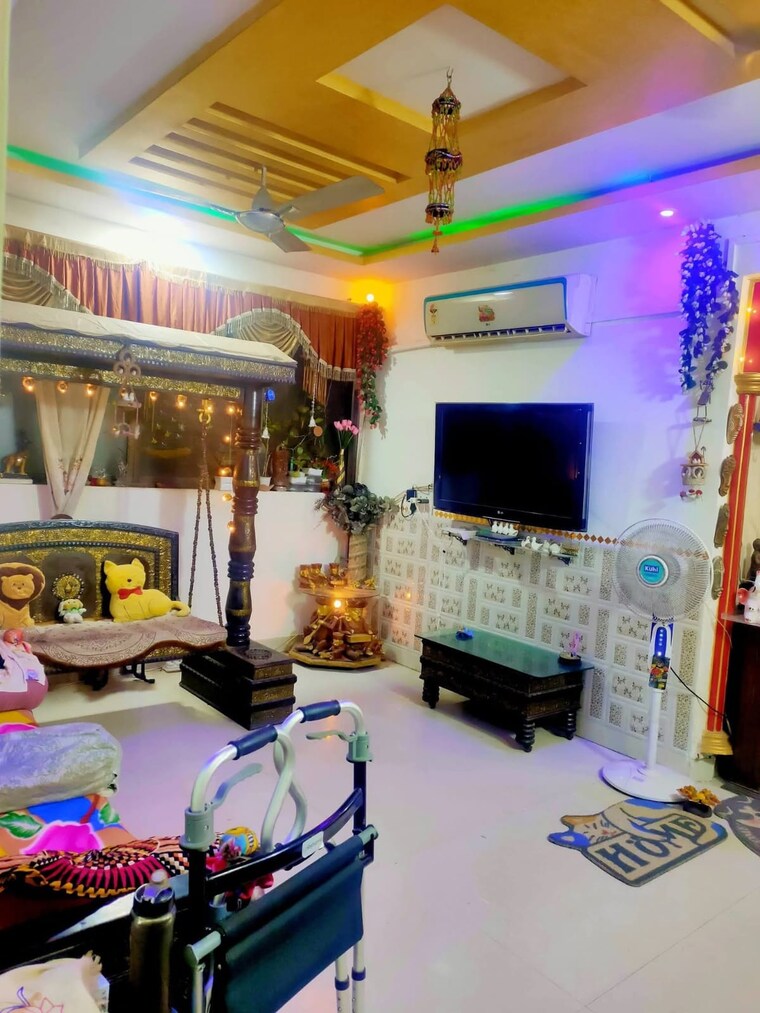 Living Room, sector 17 kopar khairane 2 Bedroom 1220 Sq.Ft. Apartment In Sector 17 Kopar Khairane Navi Mumbai 9713767