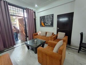 Living Room in 3 BHK Builder Floor at South City Arcade, Sector 41 – for Rent