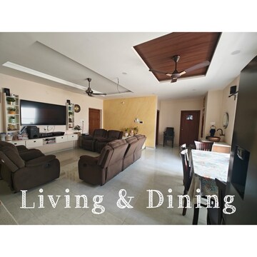 Living Room in 3 BHK Apartment at Pranava Elite, Madinaguda – for Sale