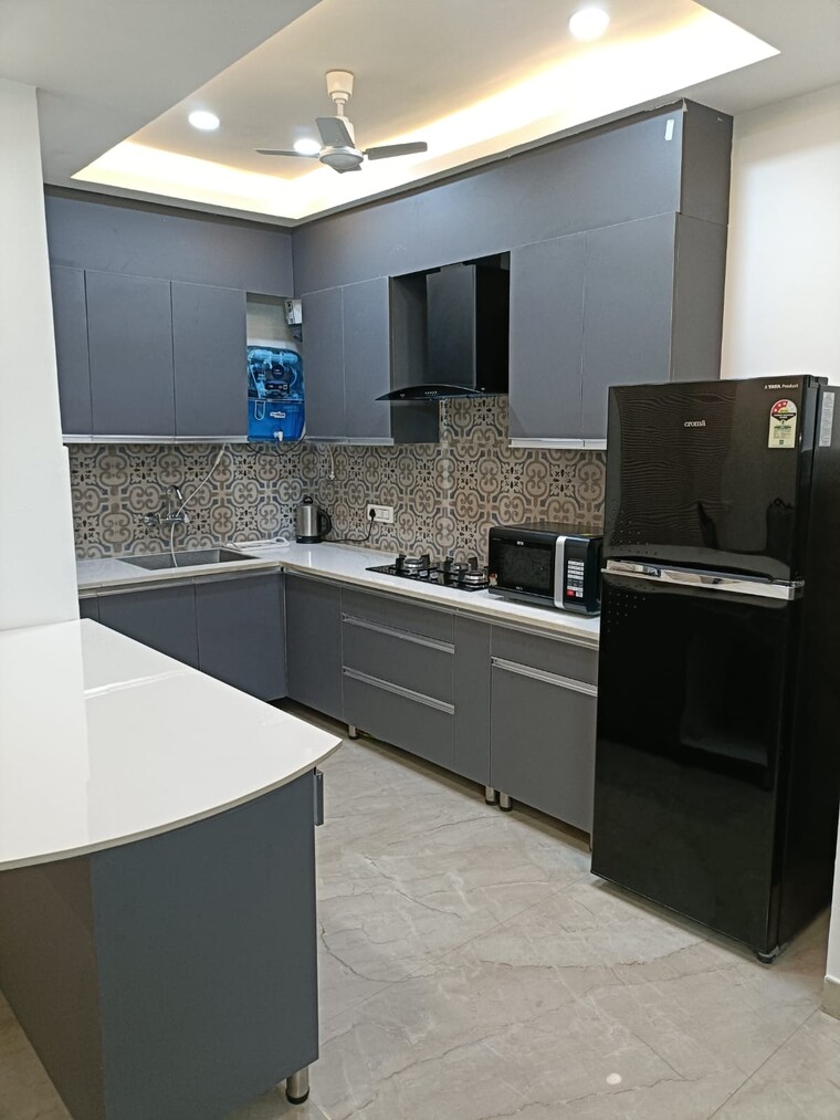 Kitchen, dhakoli 3 Bedroom 1680 Sq.Ft. Builder Floor In Dhakoli Zirakpur 9713814