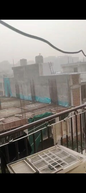 Balcony in 1 BHK Apartment at Emenox Brave Hearts, Raj Nagar Extension – for Rent