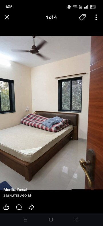 Bedroom in 1 BHK Apartment at Surbhi CHS Andheri West, Andheri West – for Rent